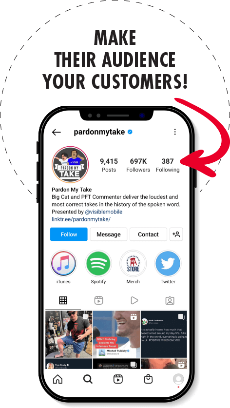 Make Their Audience Your Customers!